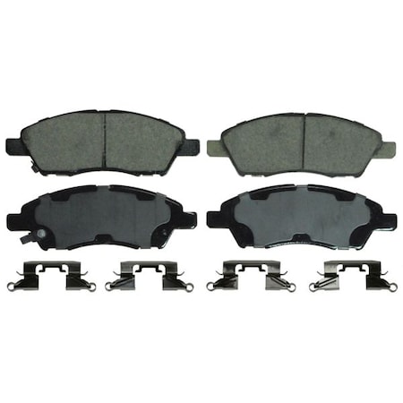 Wagner Brakes Ceramic Disc Pad Set, Zd1592 ZD1592